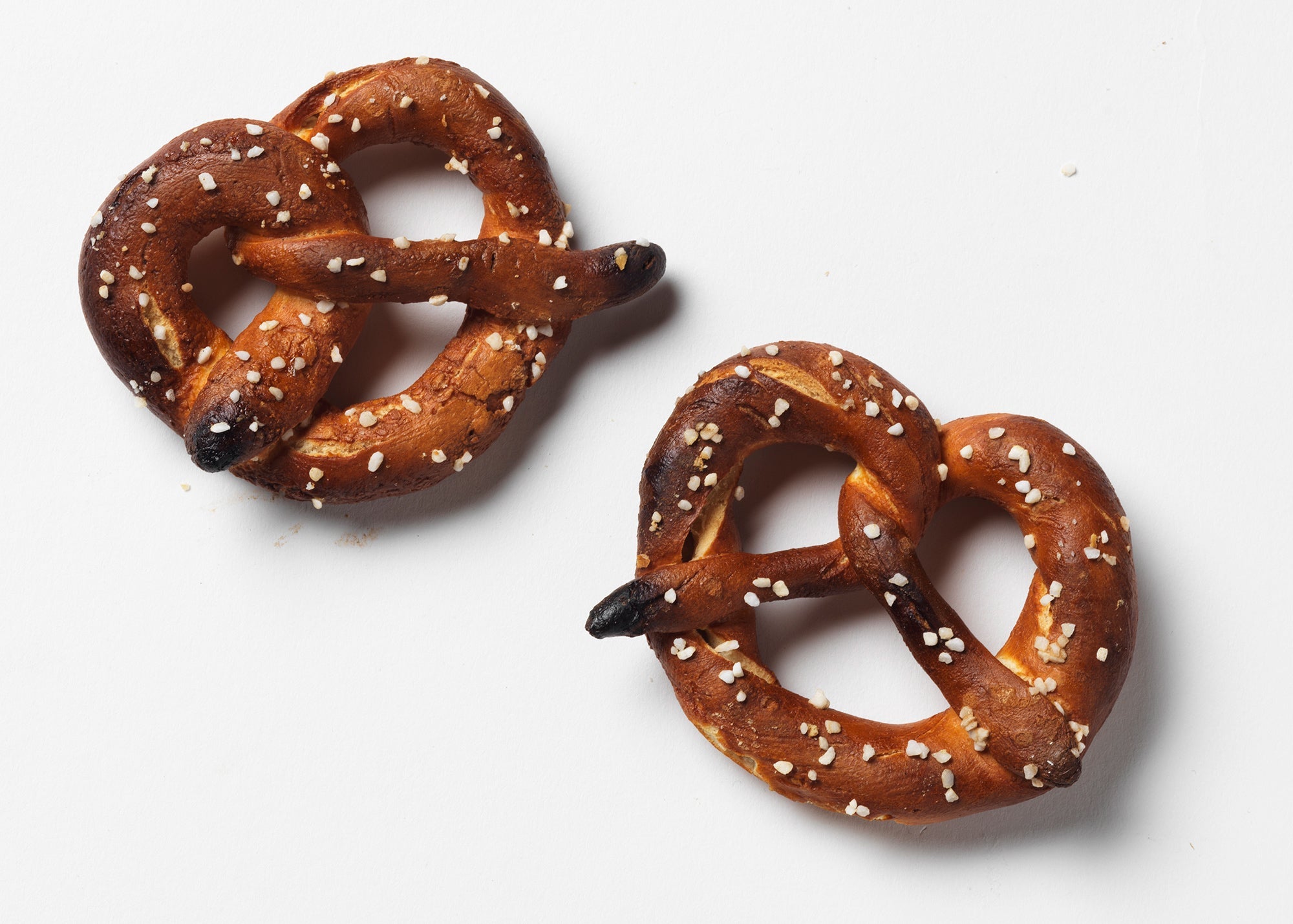 Dark Salted Pretzels Hammond's HandRolled Sourdough Pretzels
