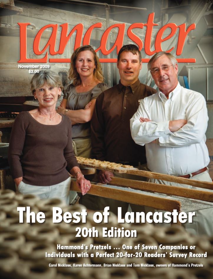 Hammond’s Pretzels Best of Lancaster ’09