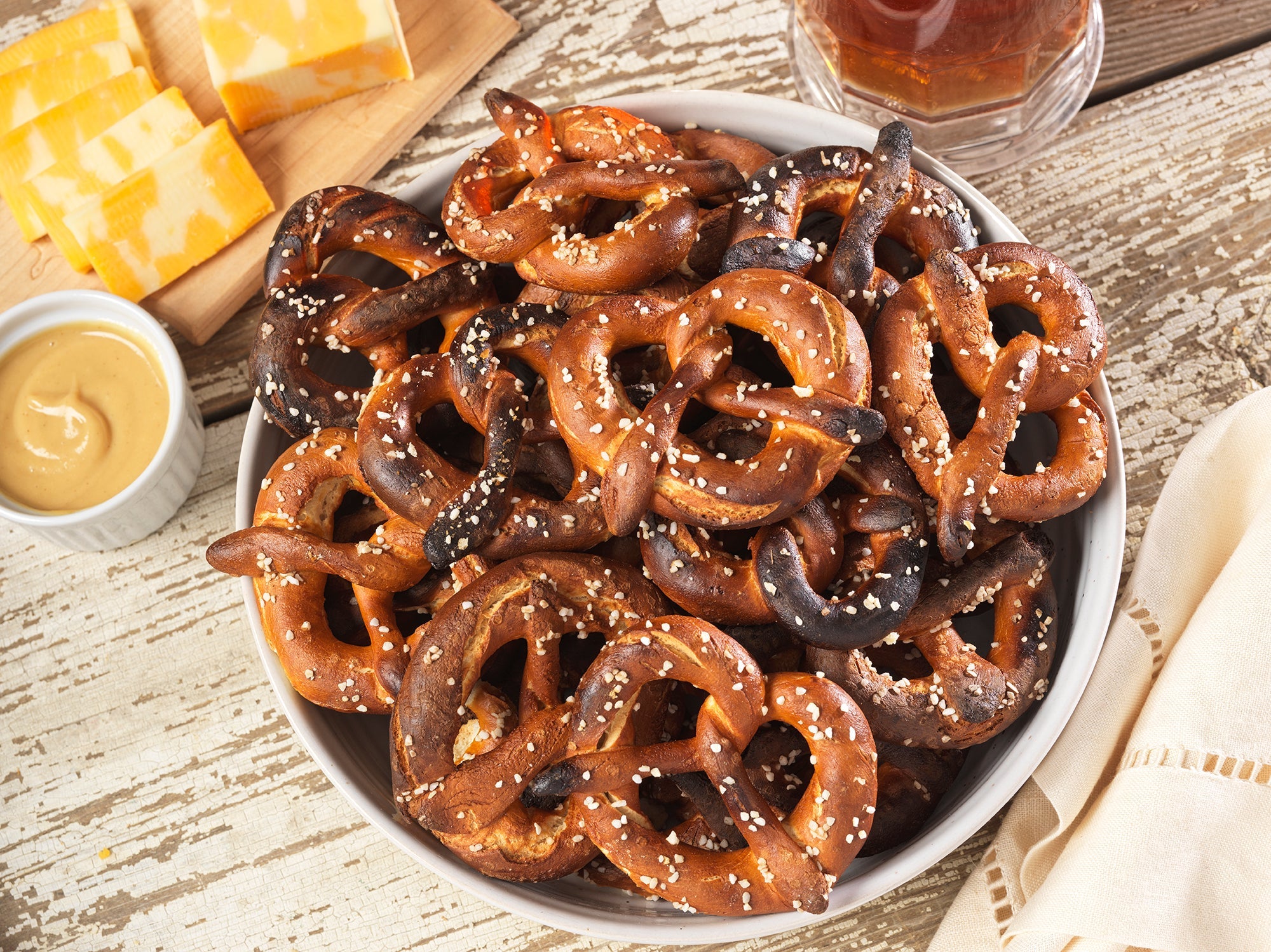 Dark Salted Pretzels | Hammond's Hand-Rolled Sourdough Pretzels