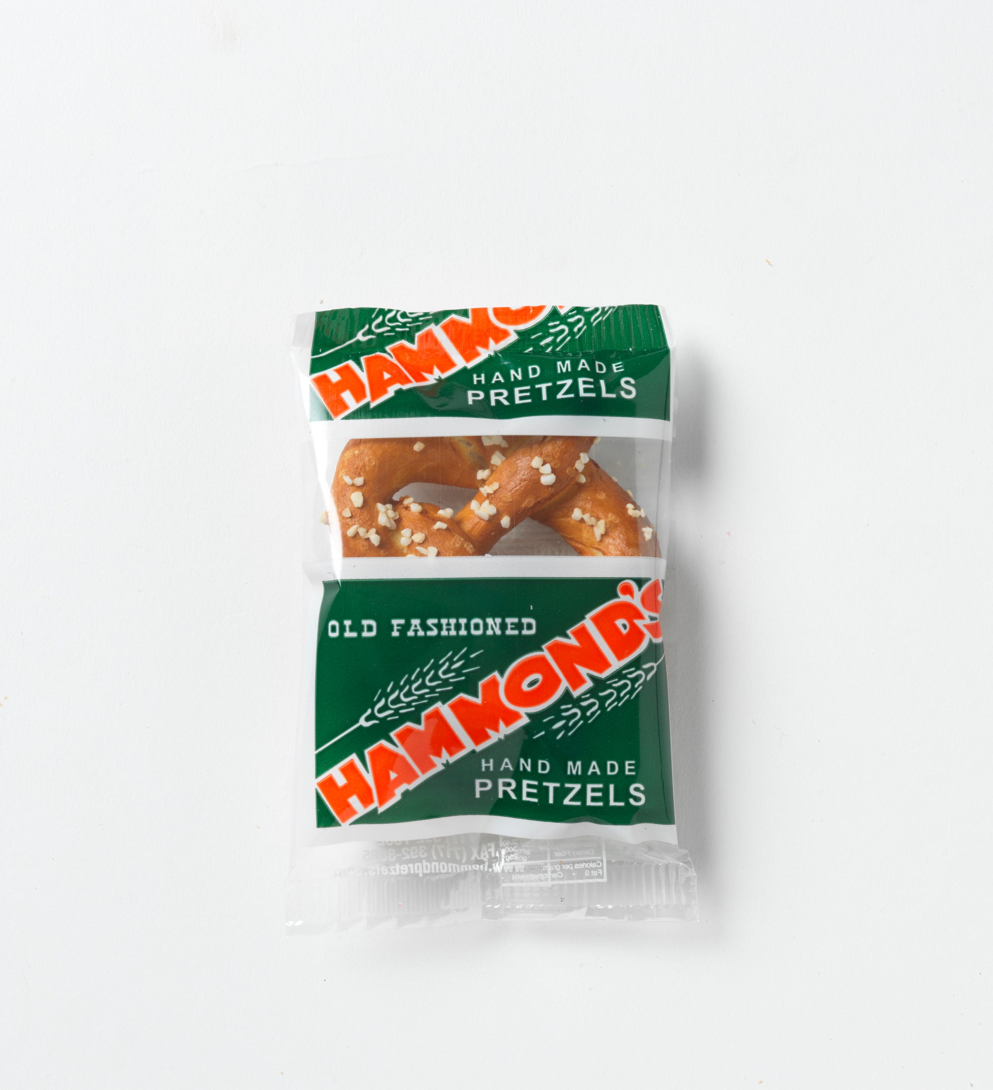 Regular Salted Pretzels Decorative Can (1.75 lb) | Hammond's