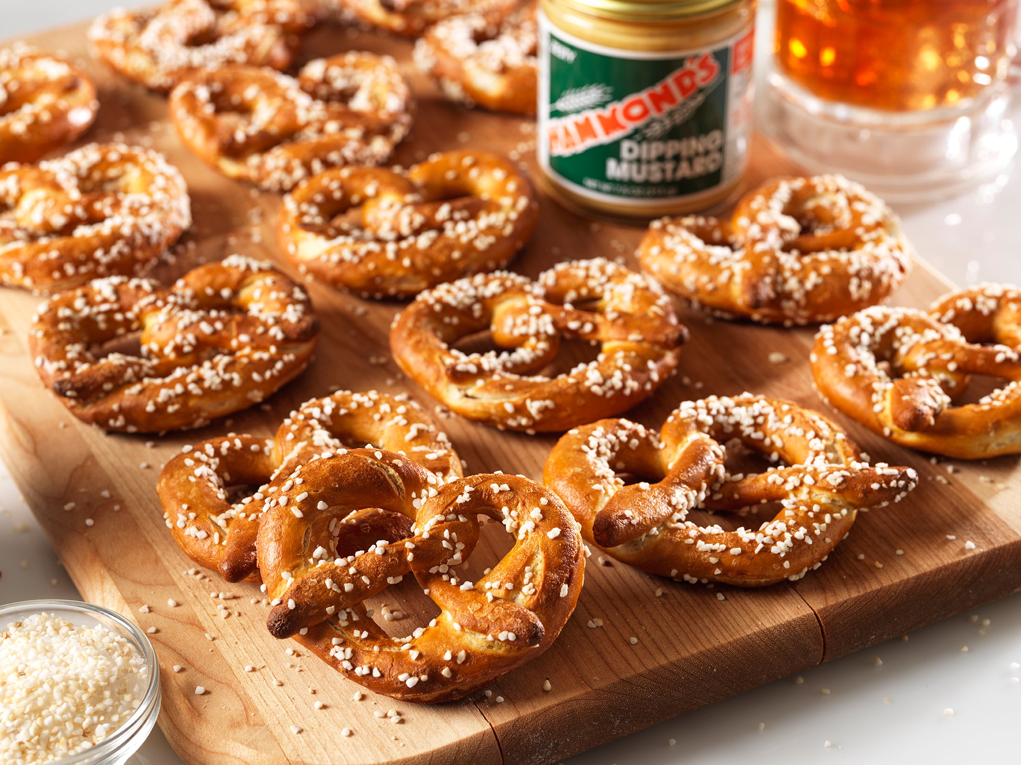 Salty Pretzels Hammond's HandRolled Sourdough Pretzels