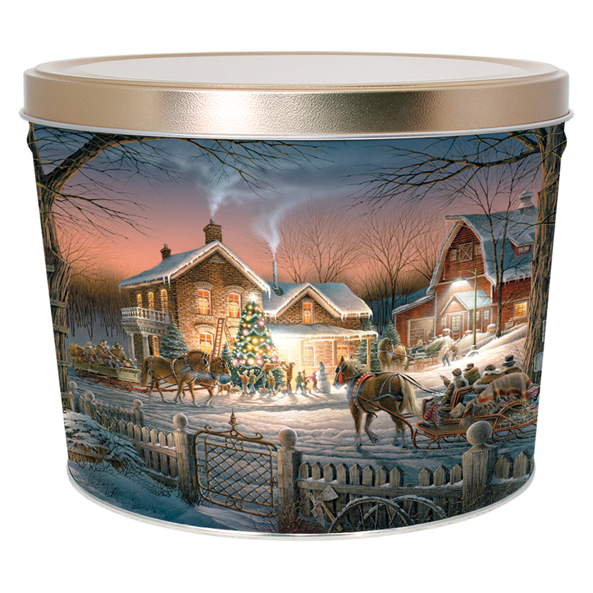 Unsalted Pretzels Decorative Can (1.75 lb)