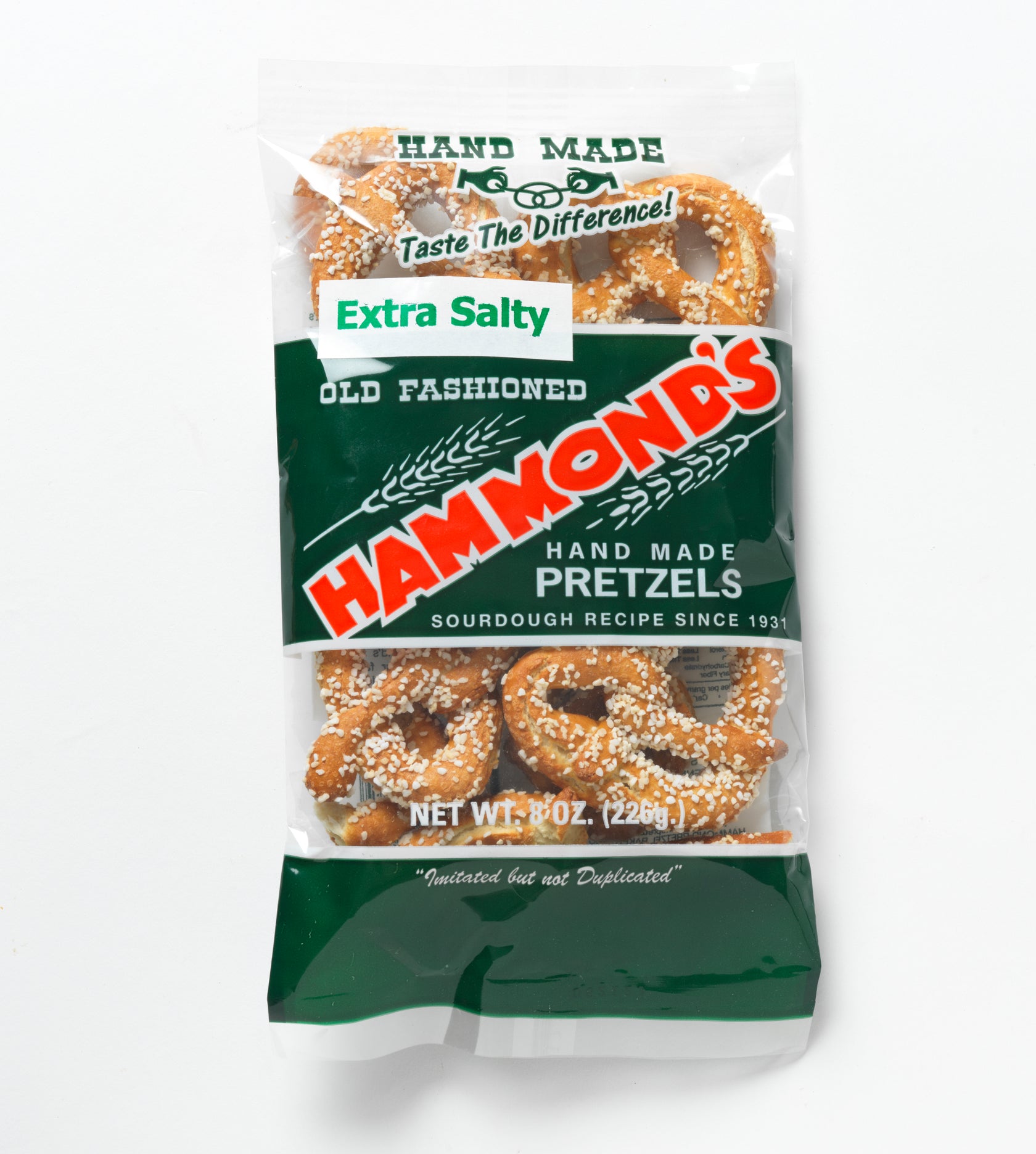 Extra Salty Pretzels Hammond's HandRolled Sourdough Pretzels