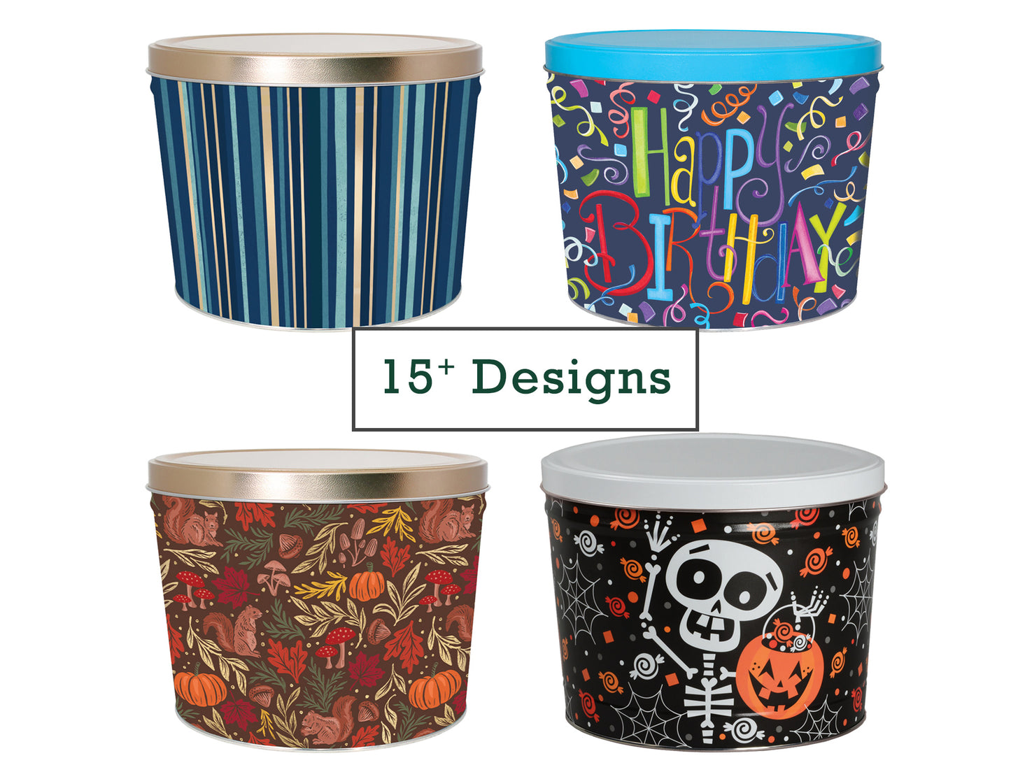 Lightly Salted Pretzels Decorative Can (1.75 lb)