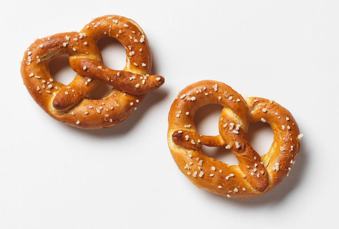 Regular Salted Pretzels Hammonds Hand Rolled Sourdough Pretzels 